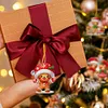 8Pcs Double Side Effect Acrylic Special Shaped Christmas Theme Xmas Trees Hanging Pendant Kits