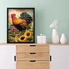 Golden Rooster Independence - 11CT Stamped Cross Stitch - 40*50cm - Animal