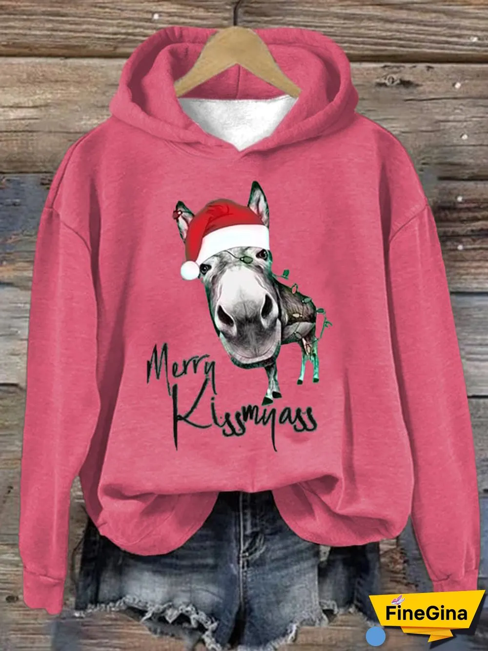Women'S Merry Christmas Printed Sweatshirt