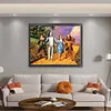 (Big Size)Wizard Of Oz - 11CT Stamped Cross Stitch - 60*50cm