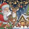 (US Local)4Pack Xmas-Special Shaped Diamond Painting Kit(30x30cm)