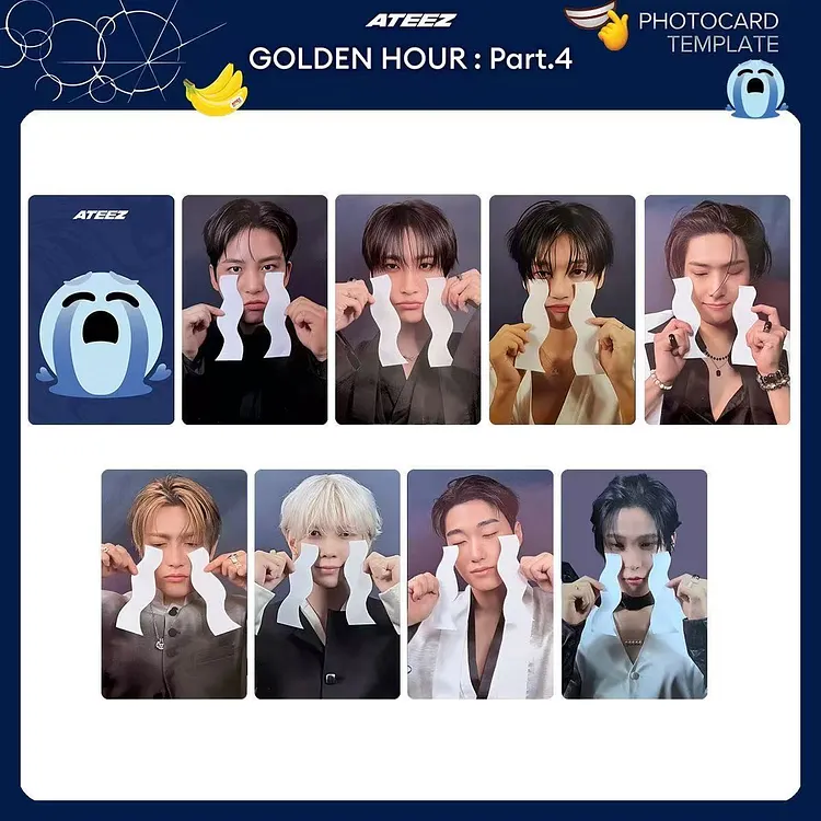 Ateez Golden Hour Part 4 Album Card