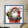 Santa Claus-14CT Counted Cross Stitch 40*40cm/15.75*15.75in