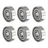 10pcs Pulley Wheel Ball Bearings 6x19x6mm 626zz Carbon Steel Miniature Bearings