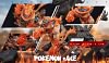 Infernape Cosplay Portgas D. Ace & Machamp Cosplay Whitebeard Edward Newgate - Pokemon ONE PIECE Resin Statue - HuanShouZaoWuJu Studio