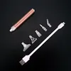 Rechargeable Lighting Point Drill Pen with 5 Head DIY Diamond Painting Tool