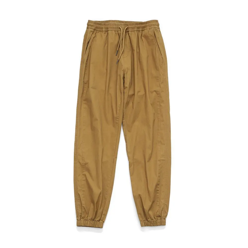 SIMWOOD 2021 summer Spring new drawstring pants men enzyme wash track jogger trousers plus size ankle-length pant SJ170287