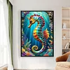 (Multi-Style) Marine Life-11CT Stamped Cross Stitch  40*50cm/15.75*19.69in