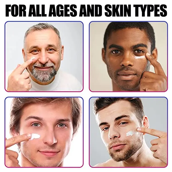 Koconh EELHOE Collagen Cream for Men, Men's Age Rewind Wrinkle Moisturizing Gel, Anti Aging Cream for Men