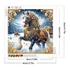(Multi-Style)Christmas Horse-Partial Special Shaped Diamond Painting 40*40cm