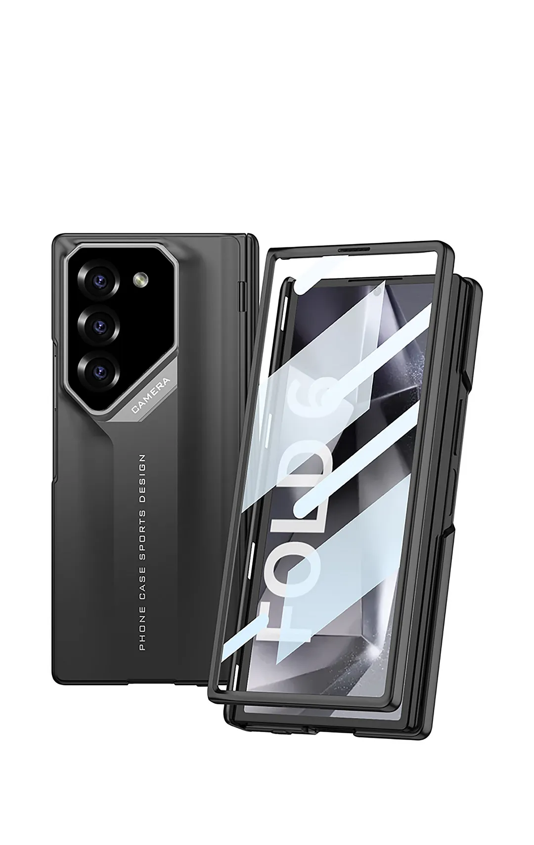 Samsung Z fold5/Z fold6 all-in-one magnetic folding hinge mobile phone case
