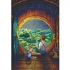 Full Cross Stitch Kits Boy Sitting by Window 14CT Counted Embroidery DIY