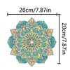 Diamond Painting Mandala Pendant Clock