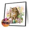 >SALE<DIY Partial Special Shaped Drill Diamond Painting Cat in The Nest 30x30cm