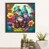 Garden Gnome-Full Round Diamond Painting 40*40CM