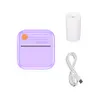 Mini Printer BT Portable Thermal Printer Label Maker for Notes Photos Labels