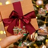 8Pcs Double Side Effect Acrylic Special Shaped Christmas Theme Xmas Trees Hanging Pendant Kits