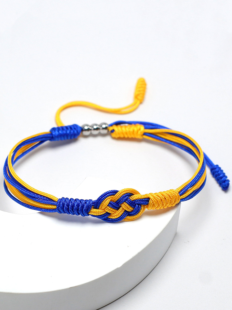 Comstylish Ukrainian Inspired Braided Bracelet