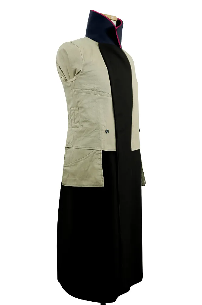   Fire&nbsp;Police&nbsp;Black&nbsp;Wool&nbsp;Greatcoat German-Uniform