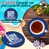 Un ensemble (6pcs) de sous-verres en bois southend football club-diy