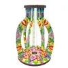 5D DIY Special Shape Diamond Painting Desk Ornament Flower Vase Decor Kit