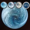 Planet LED Night Light Galaxy Planet Light with Stand Decorative Bedroom Bedside Lamp Creative Birthday Gift