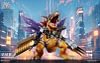 Small & Plus Scale MetalGreymon - Digimon Resin Statue - My-Studio