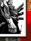 Ink Style Roronoa Zoro Decorative Painting - ONE PIECE - BLK Studio