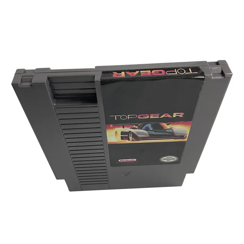 TOP GEAR For Nintendo NES - 8 Bit Game Cartridge