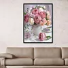 (Counted/Stamped) 11CT/14CT Rose Vase - Cross Stitch 46*36cm/18.11*14.17in