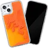 Luminous Apple Phone Case Quicksand Phone Case Solid Color Anti-drop Couple Apple Phone Protective Case