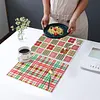 2pcs Diamond Art Painting Mandala Placemats Heat Resistant Non-Slip Place Mat Kit