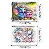 2pcs DIY Diamond Art Diamond Dot Card Pack Diamond Painting Coin Pouch (Elephant)