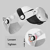 Comfort Head Strap for Meta Quest 3S/Quest 3 Adjustable Strap Replacement Breathable Enhanced Support and Reduce Facial Stress