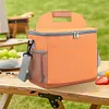 Insulated Lunch Bag Large Capacity Hand-Held Cooler Box Waterproof Picnic Bag