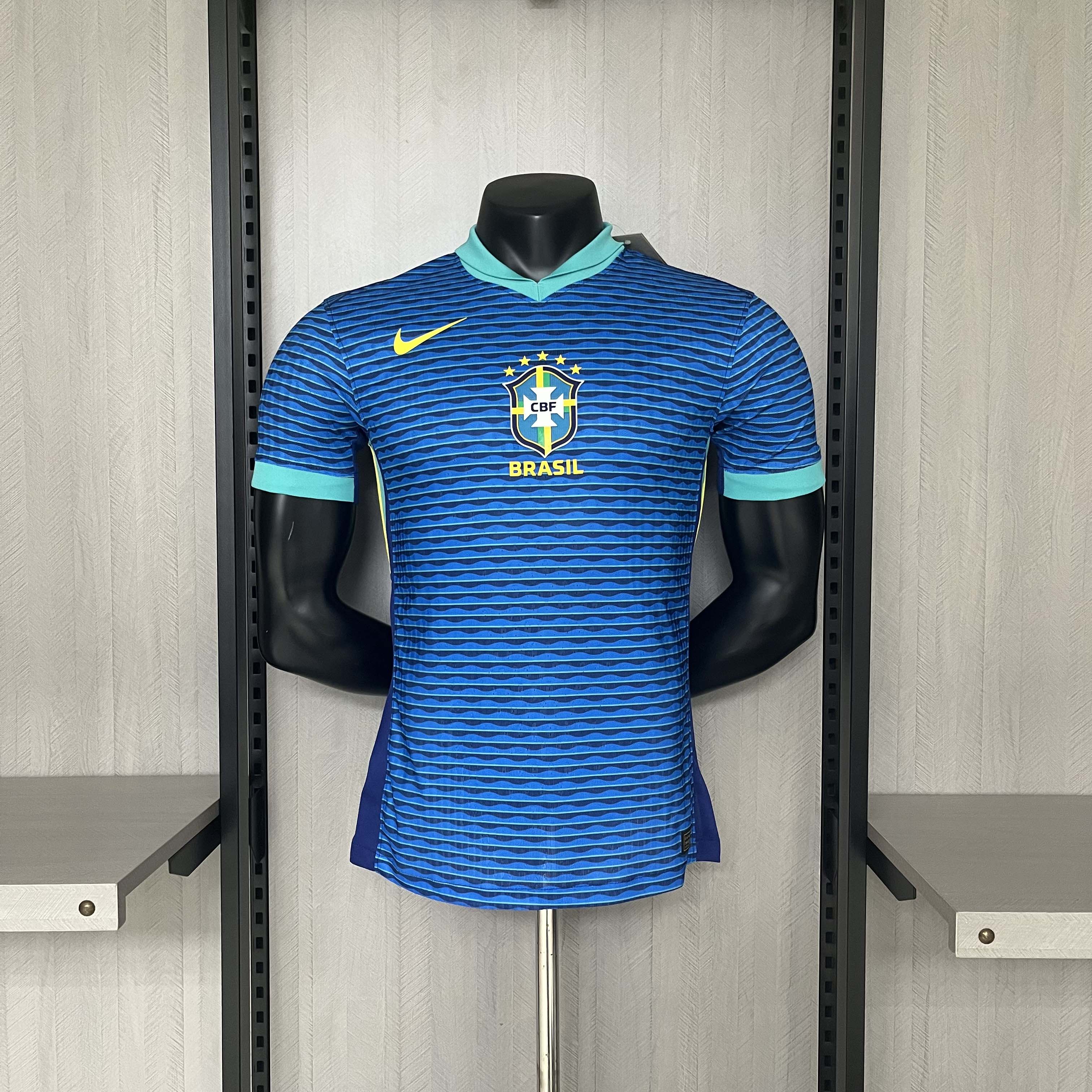 2024 Player Version Brazil Away Football Shirt 1:1 Thai Quality