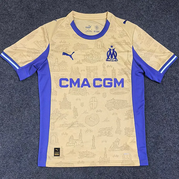 【S~4XL】Marseille 25/26 Fourth Football Jersey