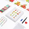 12pcs Drink 5D DIY Square Drill Diamond Painting Kits for Adults Beginners Home Decor Diamonds Paintings Gem Art 5.91x7.09in