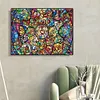 Cartoon Glass Painting-Paint By Numbers Acrylic Painting 50*40CM