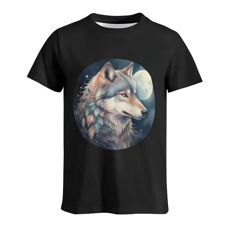 Wolf Shirt Black