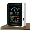 10-in-1 Air Quality Monitor with Display Air Quality Tester for Home Cars Plants