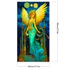 （Big Size)Greek Angel Girl Glass Painting-Paint by Numbers Acrylic Painting 40*70CM