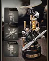 Industrial City Da Vinci Helicopter Building Blocks Assembled Boys and Girls Toys Handmade Desktop Ornaments Model