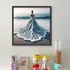 Girl - 14CT Stamped Cross Stitch - 40*40cm - Character