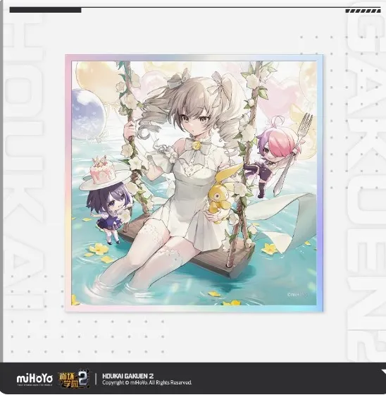Official Honkai 2d Color Paper