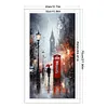 (Stamped/Counted) Streets Of London-11CT/14CT Cross Stitch 40*70cm(Big Size)