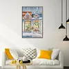 Winter Story -14CT Stamped Cross Stitch Kit(34*50cm)