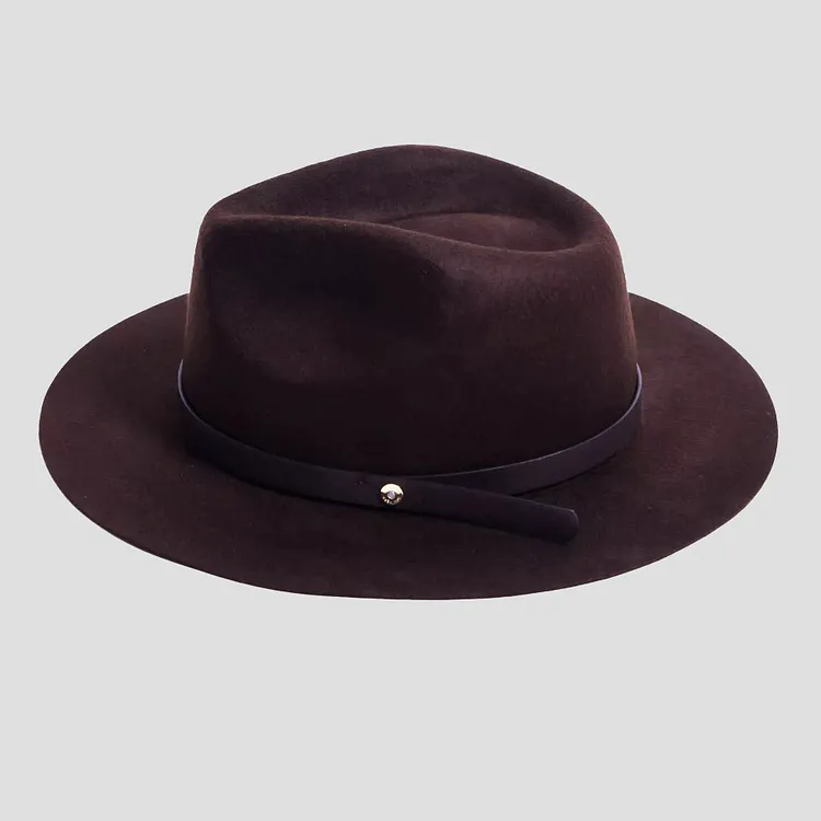 Griffin Fedora &ndash; Brown [Fast shipping and box packing]