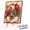 Cardinal-Paint By Numbers Acrylic Painting 30*40CM(Poster style）(HOT)