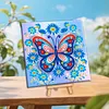 Pre-Framed DIY 3D Flapping Butterfly Diamond Painting Art Craft Kit Living Room Decor(20x20cm)
